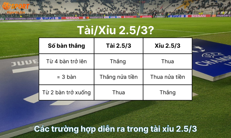 Tài xỉu 2.5/3: 5 bí quyết đánh kèo chuẩn xác, dễ thắng - PIVEX.ONE