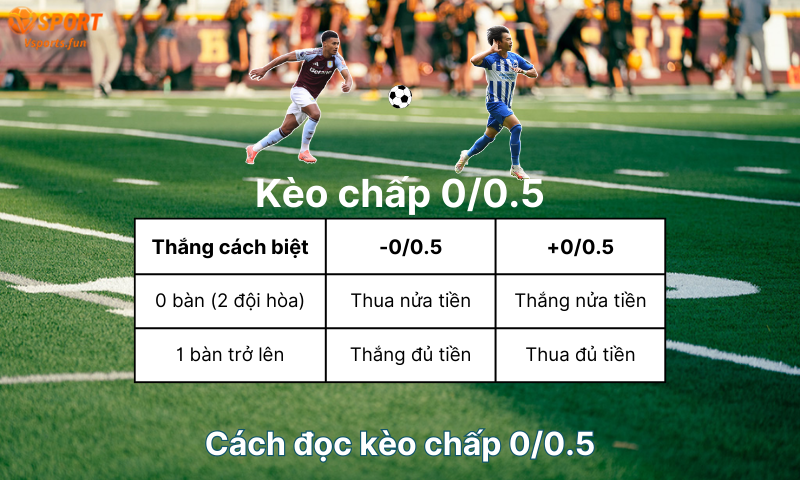Kèo chấp 0/0.5. Kèo chấp 0/0.5 là gì? 3 mẹo cược cực hay cho người mới bắt đầu - PIVEX.ONE