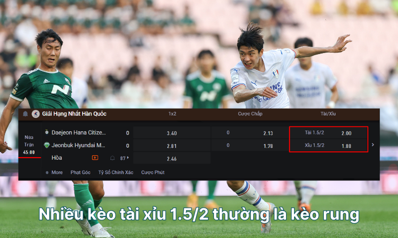 Kèo tài xỉu 1.5/2. Kèo tài xỉu 1.5/2 là gì? Cách đọc hiểu kèo chính xác nhất - PIVEX.ONE
