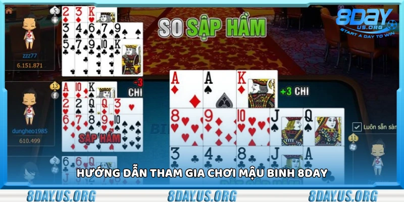 Mậu Binh 8day – Sắp bài chuẩn xác thắng lớn dễ dàng - PIVEX.ONE