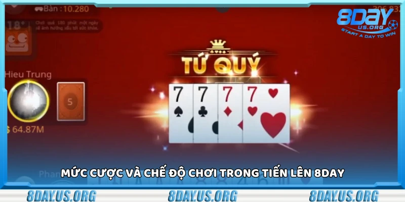 Tiến Lên 8Day – Đánh bài siêu tốc thắng thưởng cực đã - PIVEX.ONE